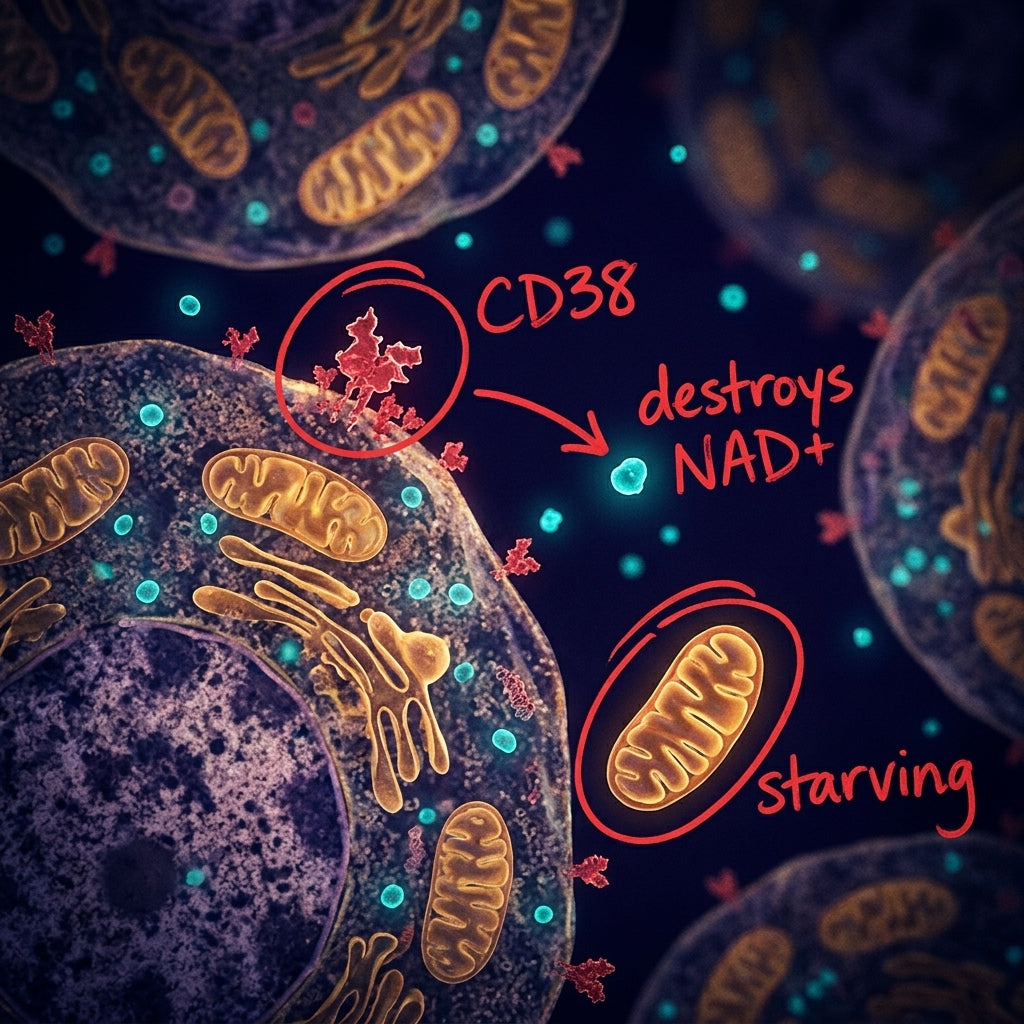 1. It targets why your cells can't make energy — not just the symptoms